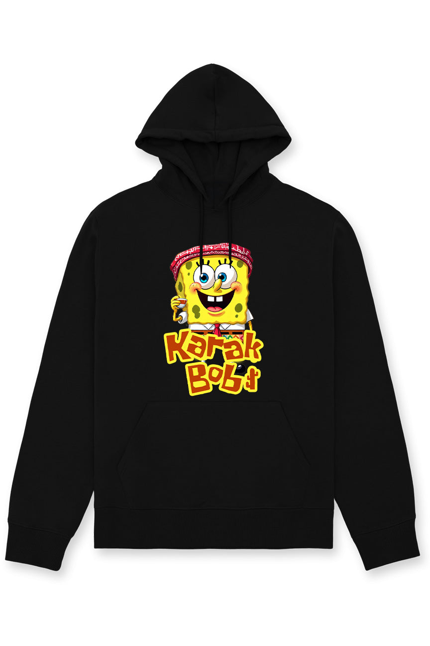 Karak bob Hoodie - Black