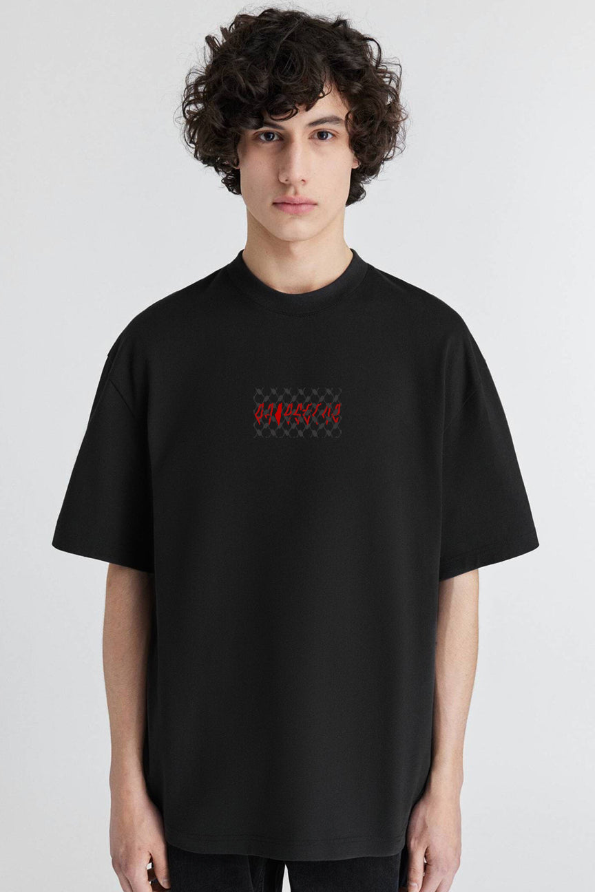 Oversized Palestine T-shirt - Black