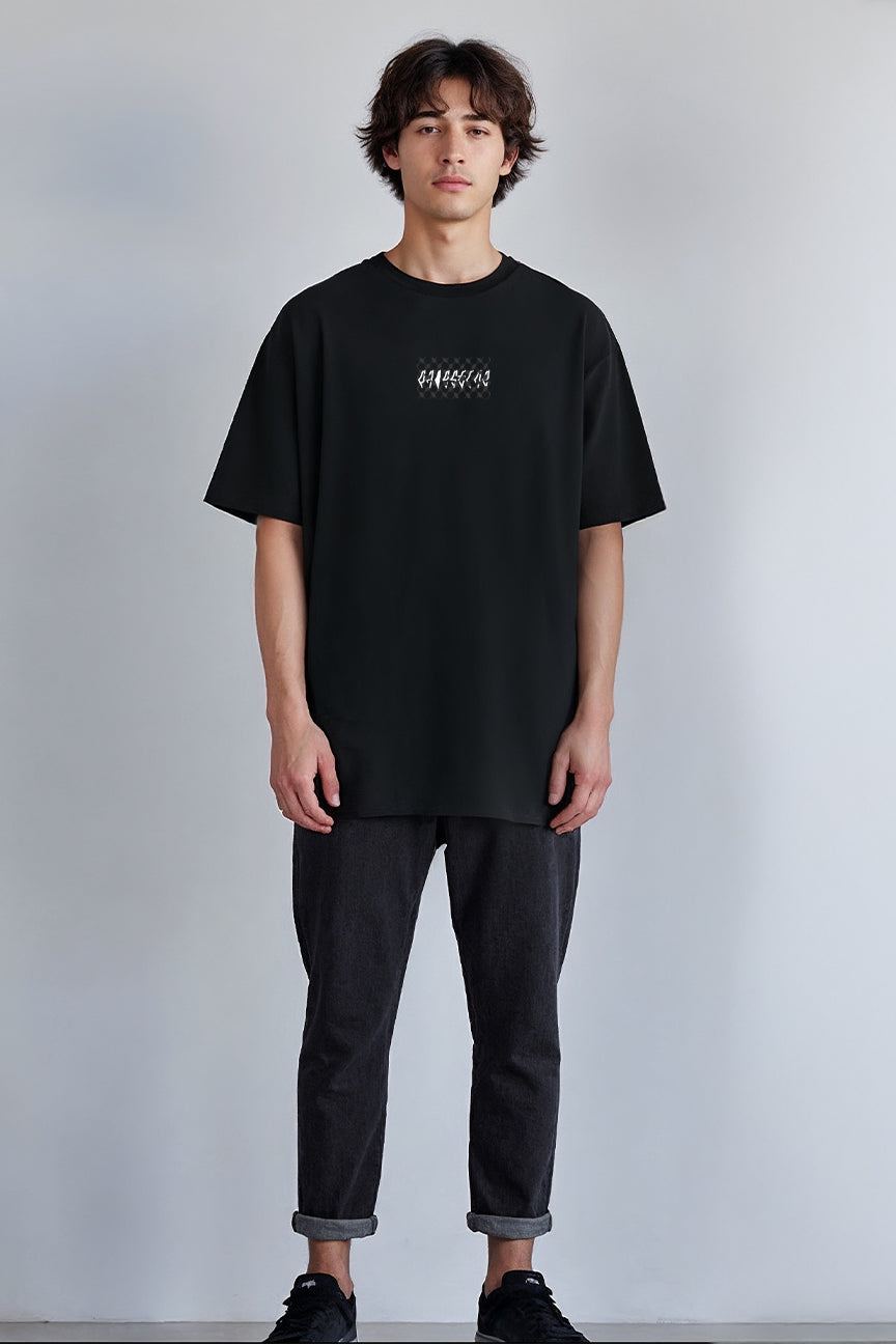 Oversized Palestine T-shirt - Black