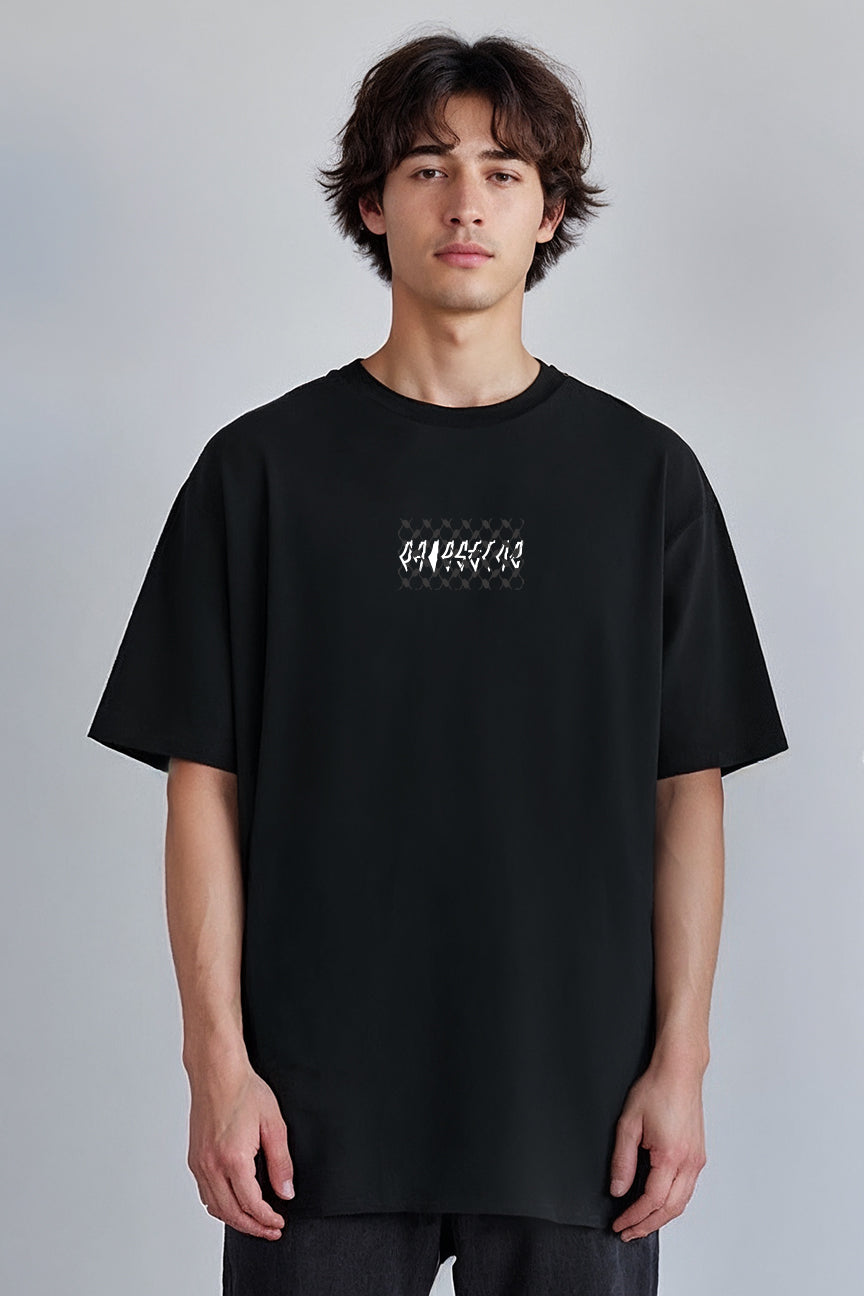 Oversized Palestine T-shirt - Black