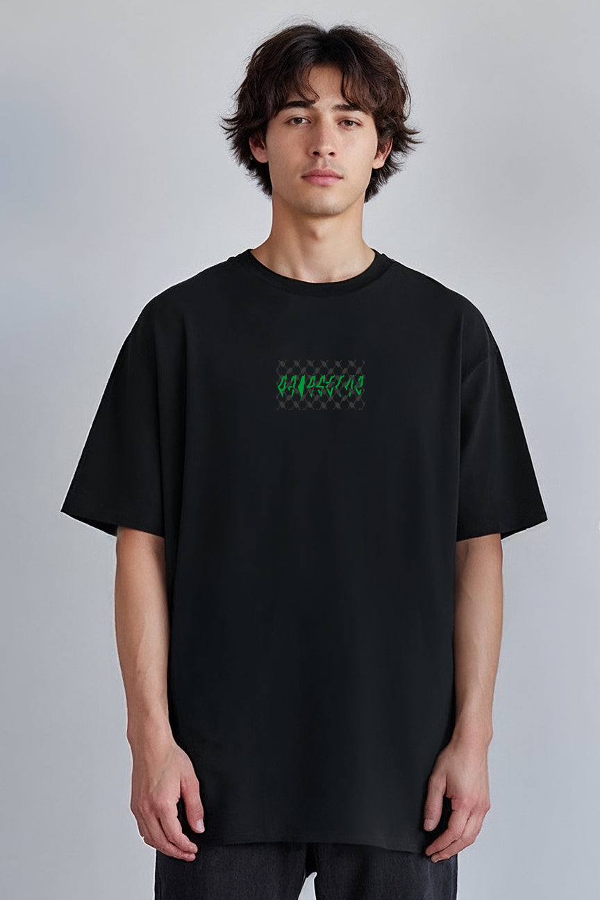 Oversized Palestine T-shirt - Black