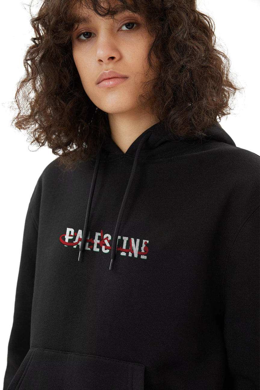 Palestine Hoodie - Black